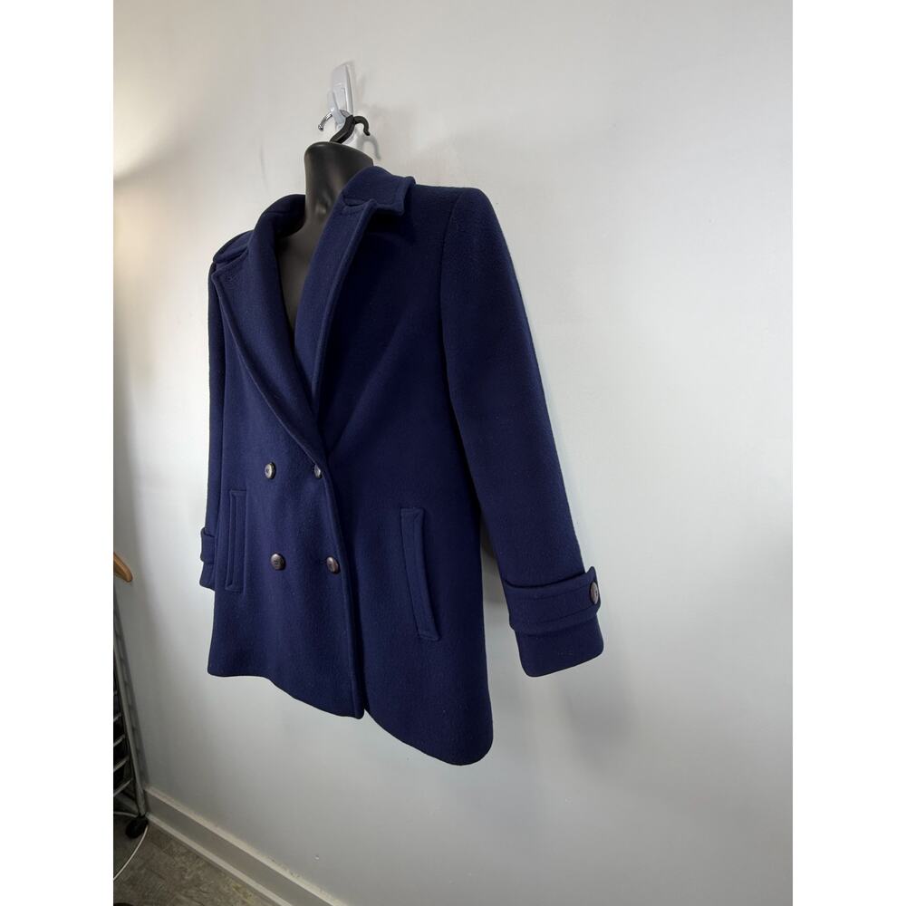 Pendleton Virgin Wool Double Breasted Coat Blue S… - image 13